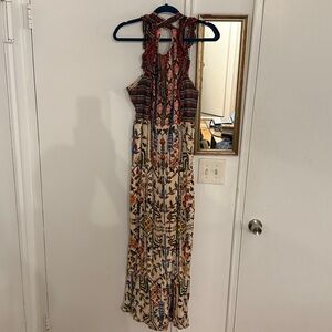 Vineet Bahl Valerie Embroidered Maxi Dress